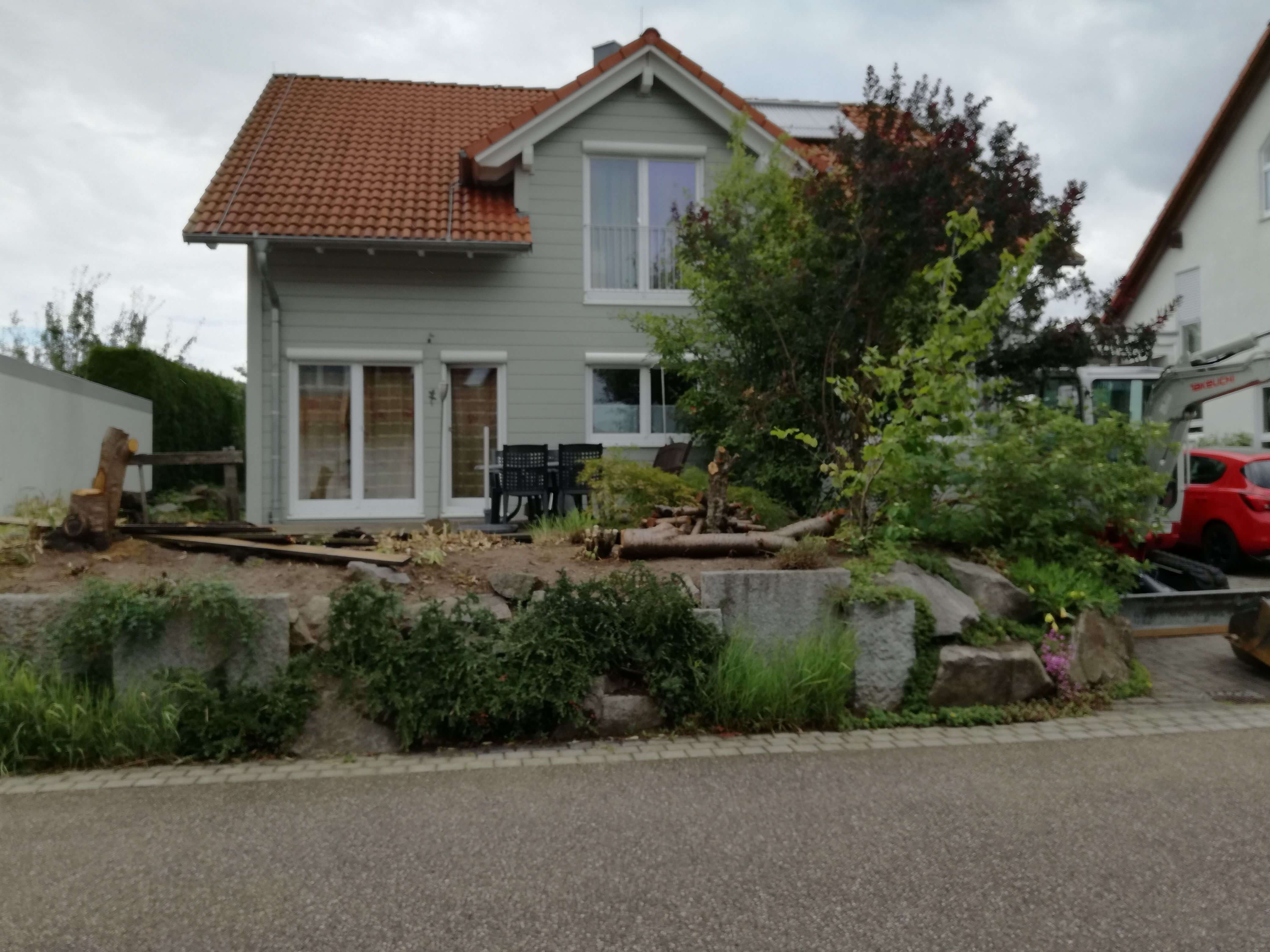 Gartenprojekte realisieren in Mönsheim Vorher / nachher