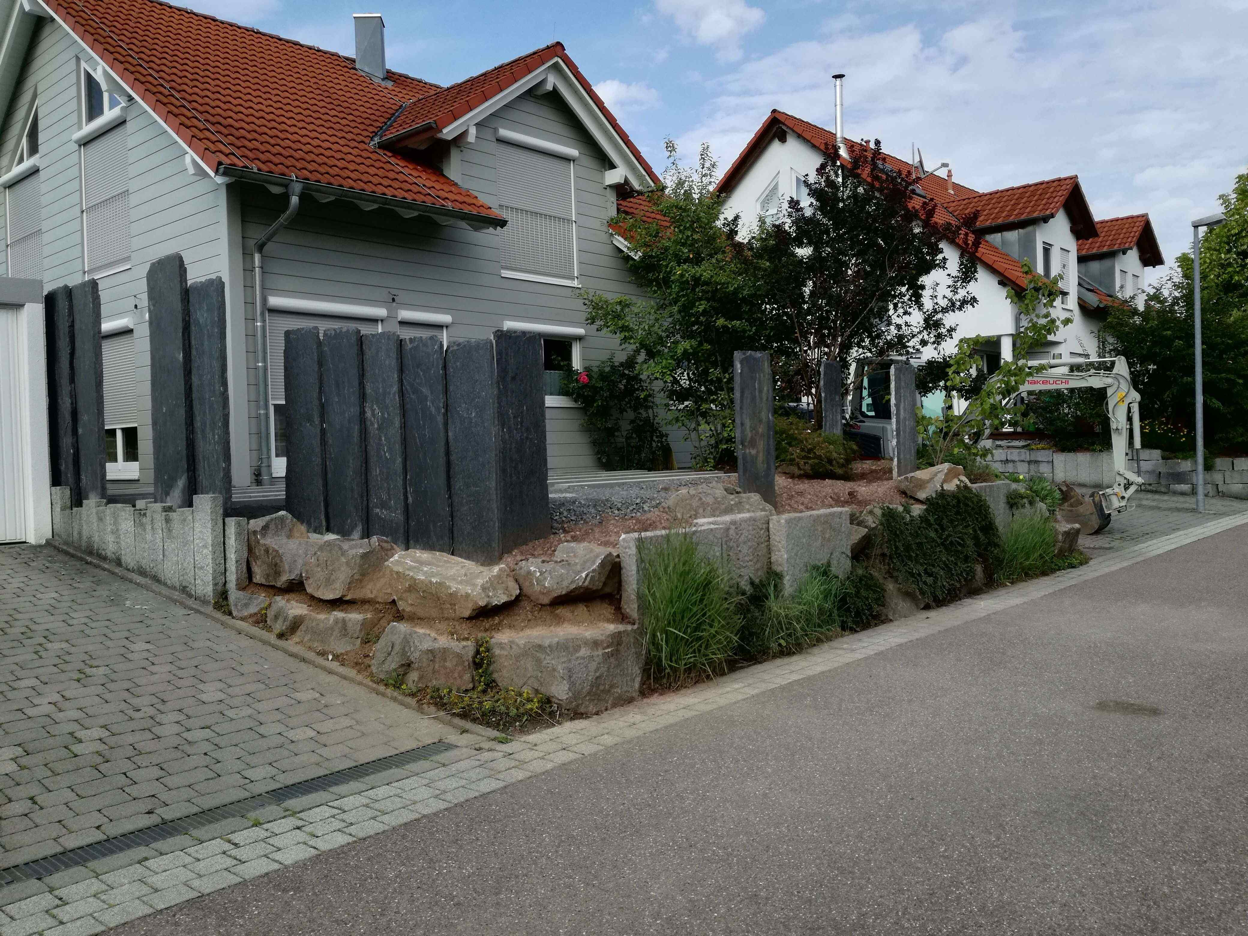 Gartenprojekte realisieren in Mönsheim Vorher / nachher